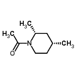CAS 登录号：124211-77-4， 1-[(2R,4R)-2,4-二甲基-1-哌啶基]乙酮
