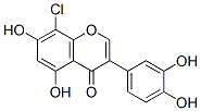 CAS 登录号：124236-24-4， 8-氯-3-(3,4-二羟基苯基)-5,7-二羟基苯并吡喃-4-酮