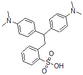 CAS 登录号：124262-82-4， 2-[2,2-二(4-二甲基氨基苯基)乙基]苯磺酸