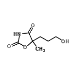 CAS#: 124315-44-2, 5-(3-Hydroxypropyl)-5-Methyl-1,3-Oxazolidine-2,4-Dione