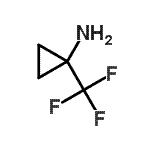 CAS#: 124330-65-0, 1-(Trifluoromethyl)Cyclopropanamine