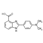 CAS#: 124340-96-1, 2-[4-(Dimethylamino)Phenyl]-1H-Benzimidazole-4-Carboxylic Acid