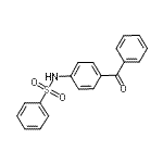 CAS 登录号：124400-29-9， N-(4-苯甲酰基苯基)苯磺酰胺