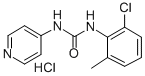 CAS 登录号：124421-10-9， 1-(2-氯-6-甲基苯基)-3-吡啶-4-基脲盐酸盐
