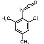 CAS#: 124421-12-1, 1-Chloro-2-Isocyanato-3,5-Dimethylbenzene