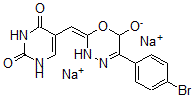 CAS#: 124449-74-7, Disodium (2E)-5-(4-Bromophenyl)-2-[(2,4-Dioxo-1H-Pyrimidin-5-Yl)Methylidene]-3,6-Dihydro-1,3,4-Oxadiazin-6-Olate