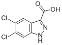 CAS#: 124459-91-2, 5,6-Dichloro-1H-Indazole-3-carboxylic Acid