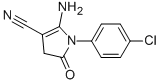 CAS#: 124476-80-8, 2-Amino-1-(4-Chlorophenyl)-5-Oxo-4H-Pyrrole-3-Carbonitrile