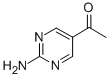 CAS 登录号：124491-42-5， 1-(2-氨基-5-嘧啶基)-乙酮