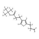 CAS#: 124499-24-7, 2-Methyl-2-Propanyl 3-[5-(2-Aminoethyl)-3-Thienyl]Propanoate