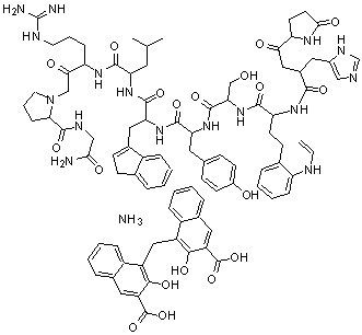 CAS 登录号：124508-66-3， 曲普瑞林巴莫酸盐