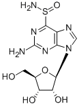 CAS#: 124508-99-2, 2-Amino-9-[(2R,3R,4S,5R)-3,4-Dihydroxy-5-(Hydroxymethyl)Oxolan-2-Yl]Purine-6-Sulfinamide