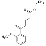 CAS#: 124524-69-2, Ethyl 5-(2-Methoxyphenyl)-5-Oxopentanoate