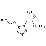 CAS 登录号：124553-01-1， 1-(2,2-二甲氧基乙基)-5-乙氧基-1H-1,2,3-三唑