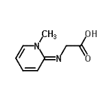 CAS 登录号：124571-52-4， (Z)-N-(1-甲基-2(1H)-吡啶基亚基)甘氨酸
