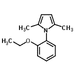 CAS 登录号：124678-42-8， 1-(2-乙氧基苯基)-2,5-二甲基-1H-吡咯