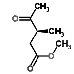 CAS 登录号：124686-29-9， 甲基(3S)-3-甲基-4-氧代戊酸酯