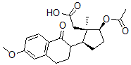 CAS#: 1247-46-7, 17beta-Acetoxy-3-Methoxy-9-Oxo-9,11-Secoestra-1,3,5(10)-Trien-11-Oic Acid