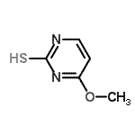 CAS#: 124700-77-2, 4-Methoxy-2(1H)-Pyrimidinethione