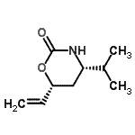 CAS#: 124754-67-2, (4S,6R)-4-Isopropyl-6-Vinyl-1,3-Oxazinan-2-One