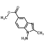 CAS#: 124839-55-0, Methyl 1-Amino-2-Methyl-1H-Benzimidazole-5-Carboxylate