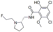 CAS 登录号：124840-52-4， 3,5-二氯-N-[[1-(2-氟乙基)吡咯烷-2-基]甲基]-2-羟基-6-甲氧基苯甲酰胺