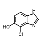 CAS#: 124841-30-1, 4-Chloro-1H-Benzimidazol-5-Ol