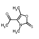 CAS 登录号：124852-94-4， 1-(3,5-二甲基-2-硫代-2,3-二氢-1,3-恶唑-4-基)乙酮