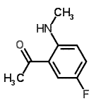 CAS 登录号：124958-74-3， 1-[5-氟-2-(甲基氨基)苯基]乙酮