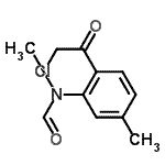 CAS 登录号：124958-83-4， N-[2-(氯乙酰基)-5-甲基苯基]-N-甲基甲酰胺