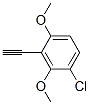 CAS#: 124979-30-2, 1-Chloro-3-Ethynyl-2,4-Dimethoxybenzene