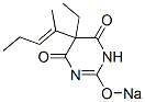 CAS#: 125-44-0, 5-Ethyl-5-(1-Methyl-1-Butenyl)-2-Sodiooxy-4,6(1H,5H)-Pyrimidinedione