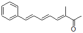 CAS 登录号：125010-17-5， (3E,5E,7E)-3-甲基-8-苯基辛-3,5,7-三烯-2-酮
