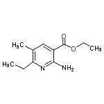 CAS#: 125031-53-0, Ethyl 2-Amino-6-Ethyl-5-Methylnicotinate