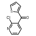 CAS#: 125035-34-9, (2-Chloro-3-Pyridinyl)(2-Thienyl)Methanone