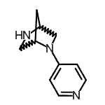 CAS#: 125043-97-2, 2-(4-Pyridinyl)-2,5-Diazabicyclo[2.2.1]Heptane
