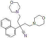 CAS#: 1251-31-6, alpha,alpha-Bis(2-Morpholinoethyl)-1-Naphthaleneacetonitrile