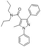 CAS#: 125103-46-0, 5-Methyl-1,3-Di(Phenyl)-N,N-Dipropylpyrazole-4-Carboxamide