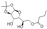 CAS#: 125161-48-0, [(2R)-2-[(3aR,5R,6S,6aR)-6-Hydroxy-2,2-Dimethyl-3a,5,6,6a-Tetrahydrofuro[4,5-d][1,3]Dioxol-5-Yl]-2-Hydroxyethyl] Butanoate