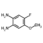 CAS#: 125163-15-7, 4-Fluoro-5-Methoxy-1,2-Benzenediamine