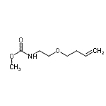 CAS#: 125183-29-1, Methyl [2-(3-Buten-1-Yloxy)Ethyl]Carbamate