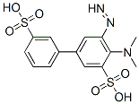 CAS 登录号：125183-56-4， 2-二甲基氨基-5-(3-磺基苯基)偶氮苯磺酸