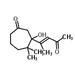 CAS#: 125257-74-1, 3-Hydroxy-4,4-Dimethyl-3-[(2E)-4-Oxo-2-Penten-2-Yl]Cycloheptanone