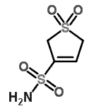 CAS#: 125287-43-6, 2,5-Dihydro-3-Thiophenesulfonamide 1,1-Dioxide