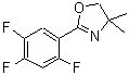 CAS 登录号：125290-72-4， 4,4-二甲基-2-(2,4,5-三氟苯基)-4,5-二氢-1,3-恶唑