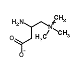 CAS 登录号：125377-87-9， 3-氨基-4-(三甲基铵基)丁酸酯