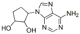 CAS 登录号：125409-63-4， (1R,2S,3R)-3-(6-氨基嘌呤-9-基)环戊烷-1,2-二醇
