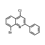 CAS#: 125443-61-0, 8-Bromo-4-Chloro-2-Phenylquinoline