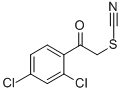 CAS 登录号：125488-14-4， 硫代氰基酸 2-(2,4-二氯苯基)-2-氧代乙基酯