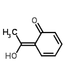 CAS#: 125507-95-1, (6E)-6-(1-Hydroxyethylidene)-2,4-Cyclohexadien-1-One